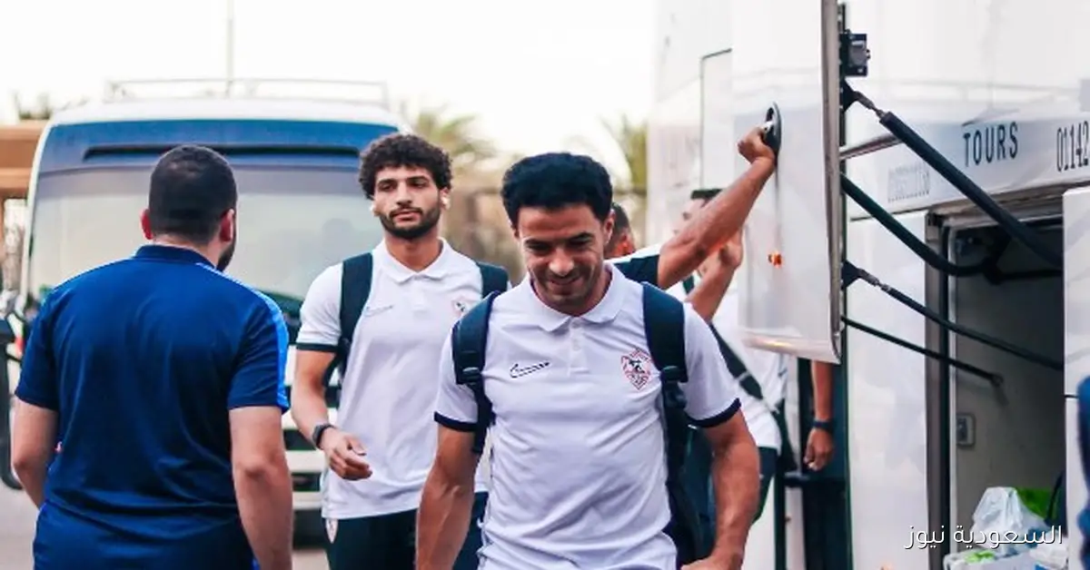 أتوبيس الزمالك يصل ستاد هيئة قناة السويس لملاقاة غزل المحلة