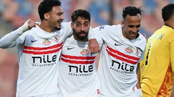 الزمالك يهزم بتروجت بثنائية ويصحح مساره في الدوري