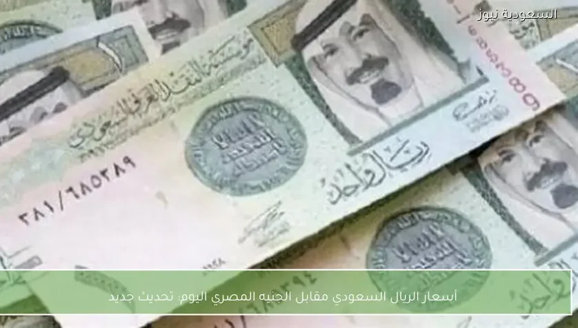 أسعار الريال السعودي مقابل الجنيه المصري اليوم: تحديث جديد