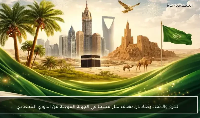 الحزم والاتحاد يتعادلان بهدف لكل منهما في الجولة المؤجلة من الدوري السعودي