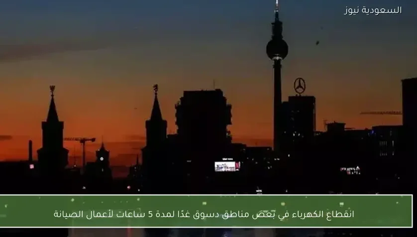 انقطاع الكهرباء في بعض مناطق دسوق غدًا لمدة 5 ساعات لأعمال الصيانة
