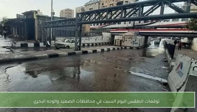 توقعات الطقس اليوم السبت في محافظات الصعيد والوجه البحري