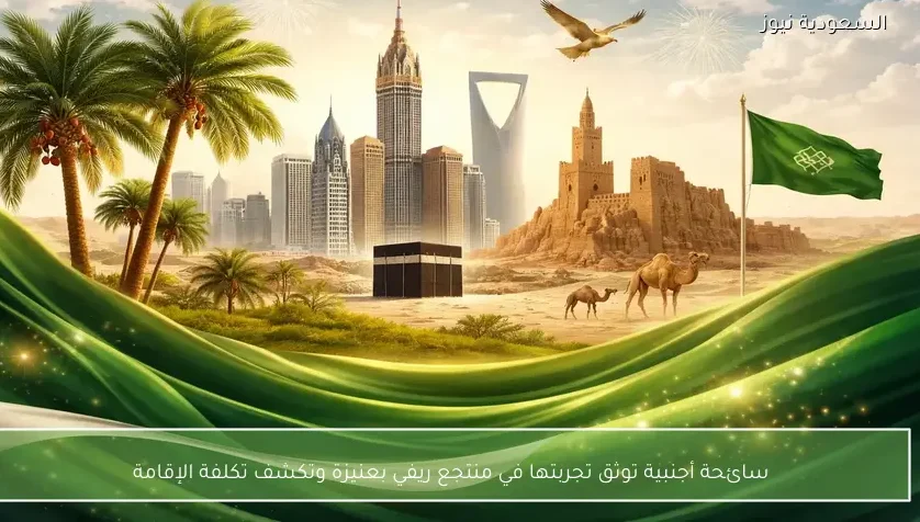 سائحة أجنبية توثق تجربتها في منتجع ريفي بعنيزة وتكشف تكلفة الإقامة