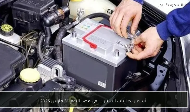 أسعار بطاريات السيارات في مصر اليوم 30 مارس 2026