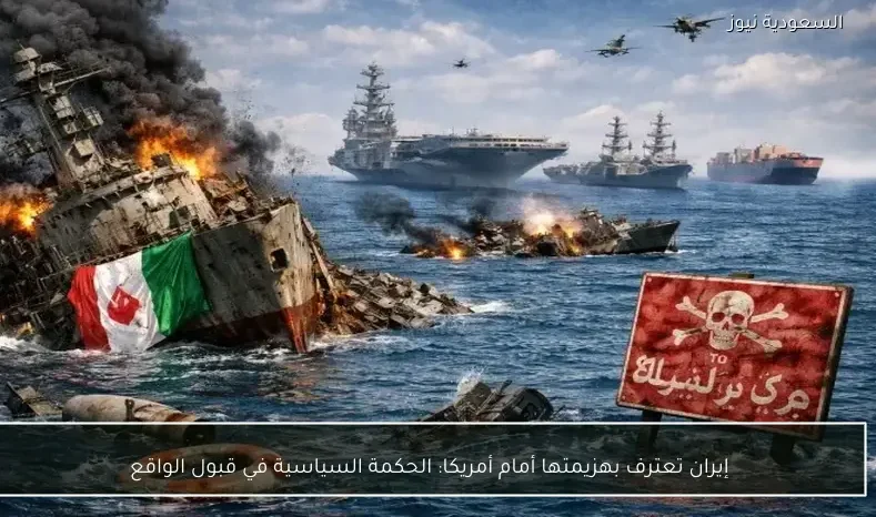 إيران تعترف بهزيمتها أمام أمريكا: الحكمة السياسية في قبول الواقع