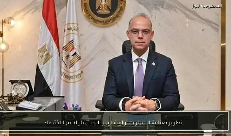 تطوير صناعة السيارات أولوية لوزير الاستثمار لدعم الاقتصاد